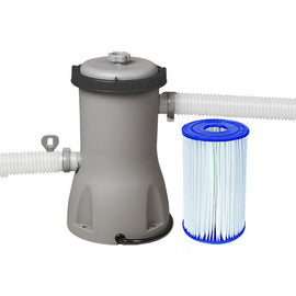 Bestway Pool Pump Cartridge Filter 800GPH 3028L/H Flowclear Filters Cleaner - RnR Galore
