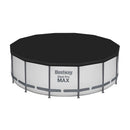 Bestway Swimming Pool 427x427x122cm Steel Frame Above Ground Pools Round Filter Pump Ladder - RnR Galore