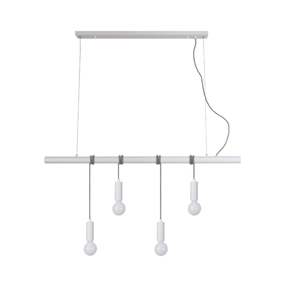 Bikkel 4 Lights Pendant Light - White - RnR Galore