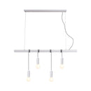 Bikkel 4 Lights Pendant Light - White - RnR Galore