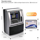 Black Digital ATM Savings Bank for Kids - Electronic Piggy Bank with PIN & Card for Real Money - RnR Galore