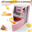 Black Digital ATM Savings Bank for Kids - Electronic Piggy Bank with PIN & Card for Real Money - RnR Galore