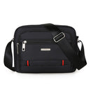 Black Dual - Style Men's Oxford Cloth Crossbody Bag Bundle - Oxford Cloth Business Shoulder Bag, Multi - Functional Large Capacity, Fits 8 - inch Tablet - RnR Galore