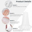Black Hanging Princess Bed Canopy Mosquito Net - Dome Bedding for Dorm Rooms & Bedrooms (Fits 1.8m - 2m Beds) - RnR Galore