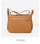 Black Multi - Pocket Lightweight Nylon Crossbody Bag – Stylish, Functional, and Spacious Shoulder Bag for Women - RnR Galore