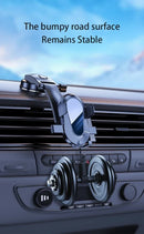 Black Universal Car Phone Mount Holder - 360° Rotation with Upgraded Suction Cup for Dashboard & Windscreen - RnR Galore