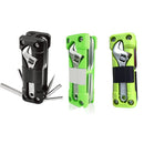 Black Versatile 16 - in - 1 Bike & Motorcycle Multi - Tool - Portable Repair Kit with Adjustable Wrench - RnR Galore