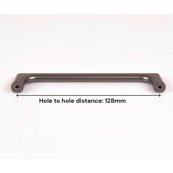 Black Zinc Kitchen Cabinet Handles Drawer Bar Handle Pull 128mm - RnR Galore