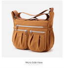 Blue Multi - Pocket Lightweight Nylon Crossbody Bag – Stylish, Functional, and Spacious Shoulder Bag for Women - RnR Galore