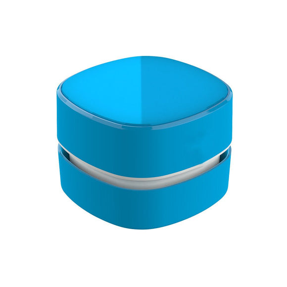 Blue Rechargeable Cordless Mini Desktop Vacuum - Portable Handheld Cleaner for Desk, Keyboard, Crumb & Dust - RnR Galore