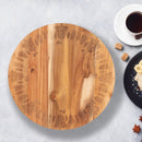Bread and Butter 18 Inch Wooden Lazy Susan Tray - Trees - RnR Galore