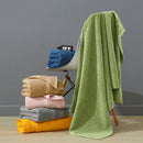 Brown Premium 3 - Piece 100% Cotton Towel Set - Ultra Soft, Absorbent & Quick - Dry for Bathroom - RnR Galore