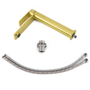 Brushed Gold Stainless Steel Tall Basin Mixer Vanity Sink Faucet Laundry Spout - RnR Galore