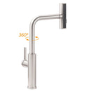 Brushed Nickel 3 - Mode Kitchen Mixer Pull Out Down Sink Laundry Faucet Tap WELS - RnR Galore