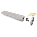 Brushed Nickel Round Bathtub Bubble Outlet Wall Mounted Spout Stainless Steel - RnR Galore