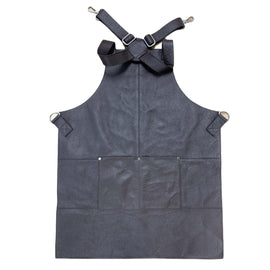 BUFFALO LEATHER APRON Cooking Chef Hairdresser Waterproof Durable Quality - Brown - RnR Galore