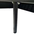 Camelia Double Size Bed Frame Pink Velvet Upholstery High Headboard Quality Slats Metal Structure - RnR Galore