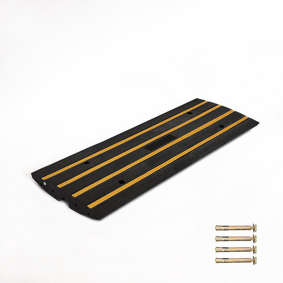 Car Driveway Curb Ramp Rubber 10,000 Kg Industrial Capacity - RnR Galore