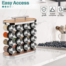 CARLA HOME 20 - Jar Spice Rack Organizer Storage for Kitchen Countertop or Cabinet - RnR Galore