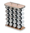 CARLA HOME 20 - Jar Spice Rack Organizer Storage for Kitchen Countertop or Cabinet - RnR Galore
