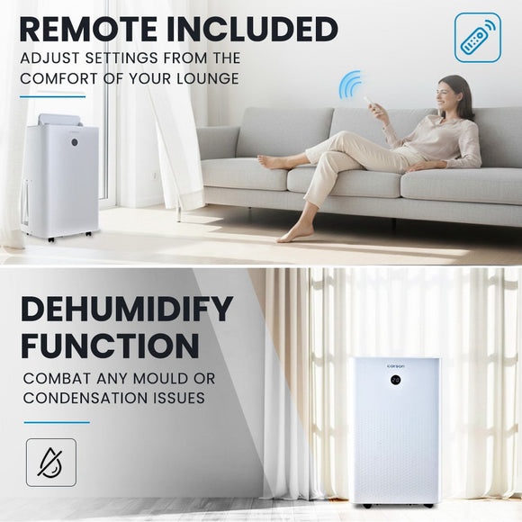 CARSON 3.5kW Portable Air Conditioner, with Dehumidifier Mode & Fan Cooler - RnR Galore