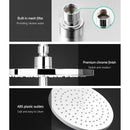 Cefito 9'' Rain Shower Head Set Handheld Round High Pressure Twins Tap�Chrome - RnR Galore