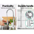 Cefito Kitchen Mixer Tap Pull Down 2 Modes Sink Faucet Basin Laundry Chrome - RnR Galore
