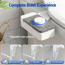 Cefito Non - Electric Ultra - Slim Bidet Attachment Detachable Bidet with Dual Nozzle Frontal & Rear Wash Adjustable Water Pressure Cold Water Toilet Bide - RnR Galore