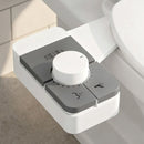 Cefito Non - Electric Ultra - Slim Bidet Attachment Detachable Bidet with Dual Nozzle Frontal & Rear Wash Adjustable Water Pressure Cold Water Toilet Bide - RnR Galore