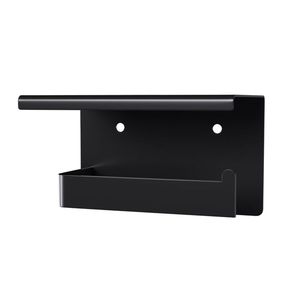 Cefito Toilet Paper Roll Holder w/ Storage Shelf - RnR Galore