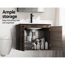 Cefito Vanity Unit 600mm with Basin Walnut - RnR Galore