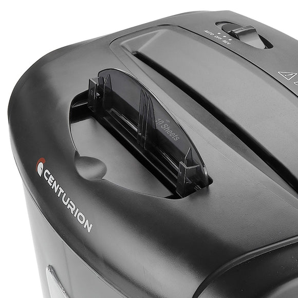 Centurion 21L Cross - Cut Office Shredder 10 - Sheet Paper, CD & Credit Card Security - RnR Galore