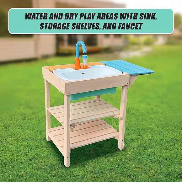 Childrens Outdoor Play Mud Kitchen Sand Pit - RnR Galore