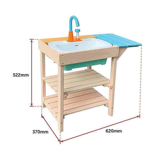 Childrens Outdoor Play Mud Kitchen Sand Pit - RnR Galore