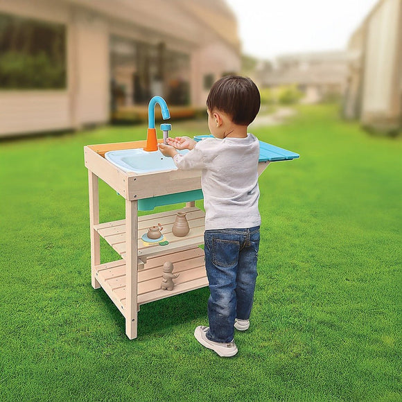 Childrens Outdoor Play Mud Kitchen Sand Pit - RnR Galore
