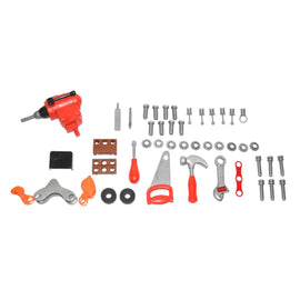 Children's Tool Workbench Playset w/ Toy Tools & Accessories - RnR Galore