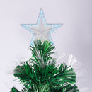 Christabelle 1.5m Enchanted Pre Lit Fibre Optic Christmas Tree Stars Xmas Decor - RnR Galore