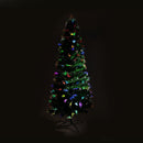 Christabelle 1.5m Enchanted Pre Lit Fibre Optic Christmas Tree Stars Xmas Decor - RnR Galore