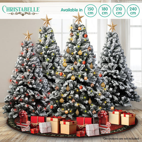 Christabelle Snow - Tipped Artificial Christmas Tree 2.1m 1200 Tips - RnR Galore