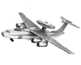 Christmas gift KJ2000 Airborne Early Warning Aircraft Building Blocks Set, 199 Pieces Military Model Kit for Kids Aged 6+ & Enthusiasts（KJ2000 early warning aircraft） - RnR Galore