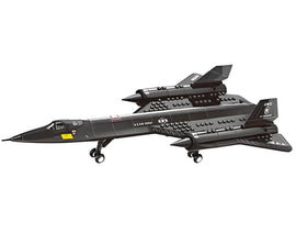 Christmas gift SR - 71 Blackbird Reconnaissance Aircraft Building Blocks Set, 183 Pieces Military Model Kit for Kids Aged 6+ & Enthusiasts（SQ71 reconnaissance plane） - RnR Galore