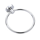 Classic Chrome Towel Bar Rail Ring Bathroom - RnR Galore