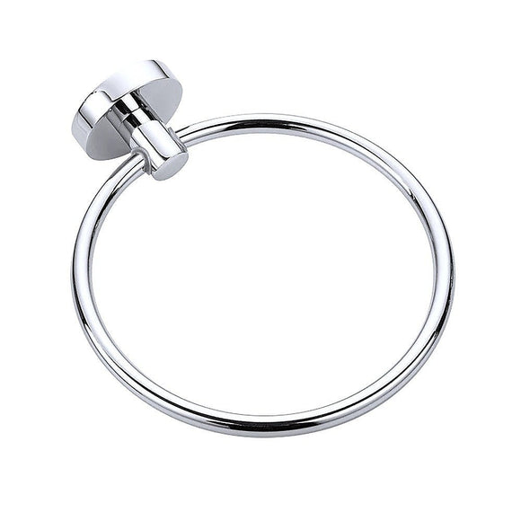 Classic Chrome Towel Bar Rail Ring Bathroom - RnR Galore