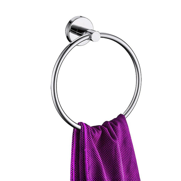 Classic Chrome Towel Bar Rail Ring Bathroom - RnR Galore