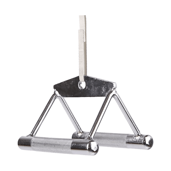 Close Grip Seated Row Handle – Triangle Cable Attachment Bar for Gym Machines - RnR Galore