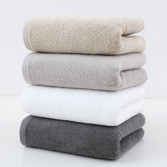 Color Mixing Plush Cotton Hand Towel Set (4 - Pack) - Ultra Soft, Absorbent & Quick - Drying Face Towels for Bathroom - RnR Galore
