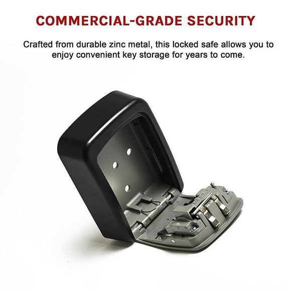 Commercial Grade Lock Wall Mounted Key Safe Storage Lock Box security - RnR Galore