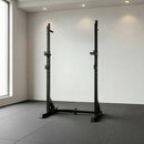 Commercial Squat Rack Adjustable Pair Fitness Exercise Weight Lifting Gym Barbell Stand - RnR Galore
