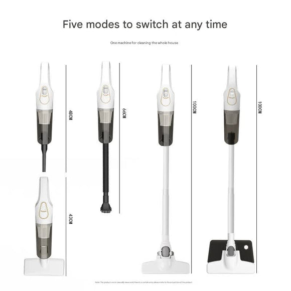 Cordless 2 - in - 1 Handheld & Stick Vacuum Cleaner with Detachable Water Tank & Dust Mite Remover(black) - RnR Galore