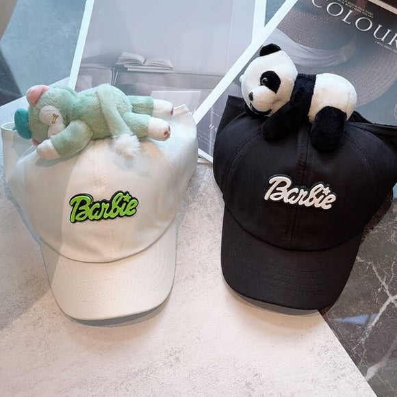 Cute Plush - Decorated Baseball Cap(black) - RnR Galore